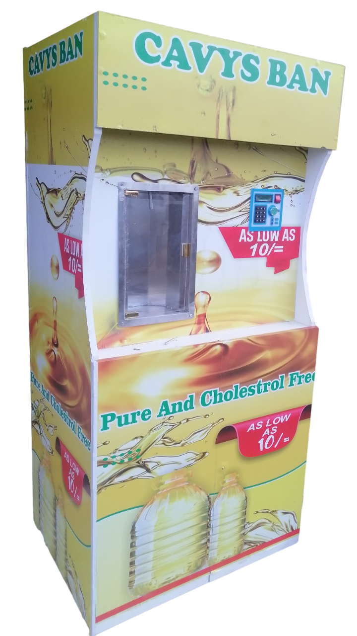 Cooking oil vending business ATMs