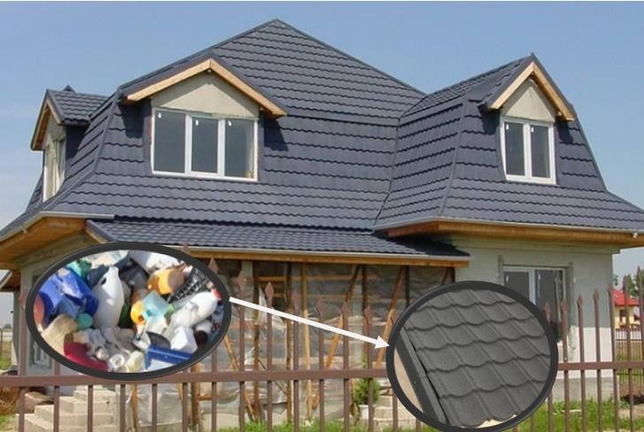 making roofing tiles out of waste plastic business plan