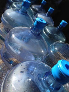 bottle bottle of water empty bottle blue preview