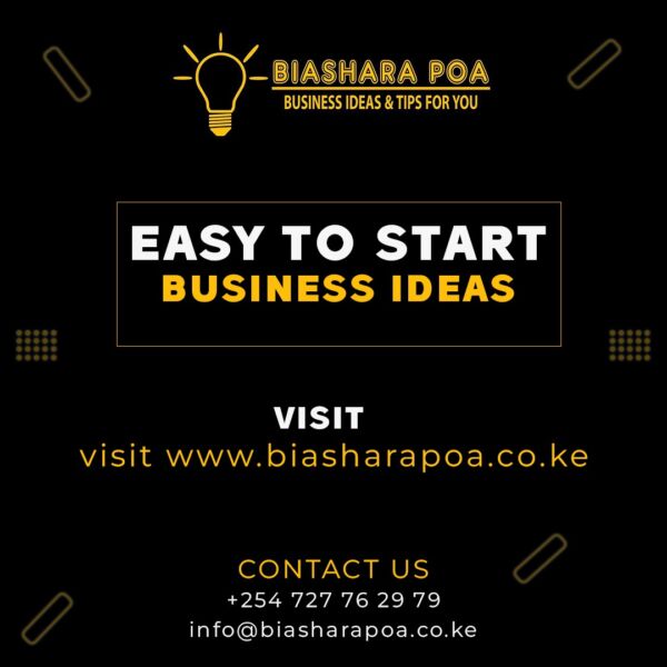What small business makes money the most in Kenya?
